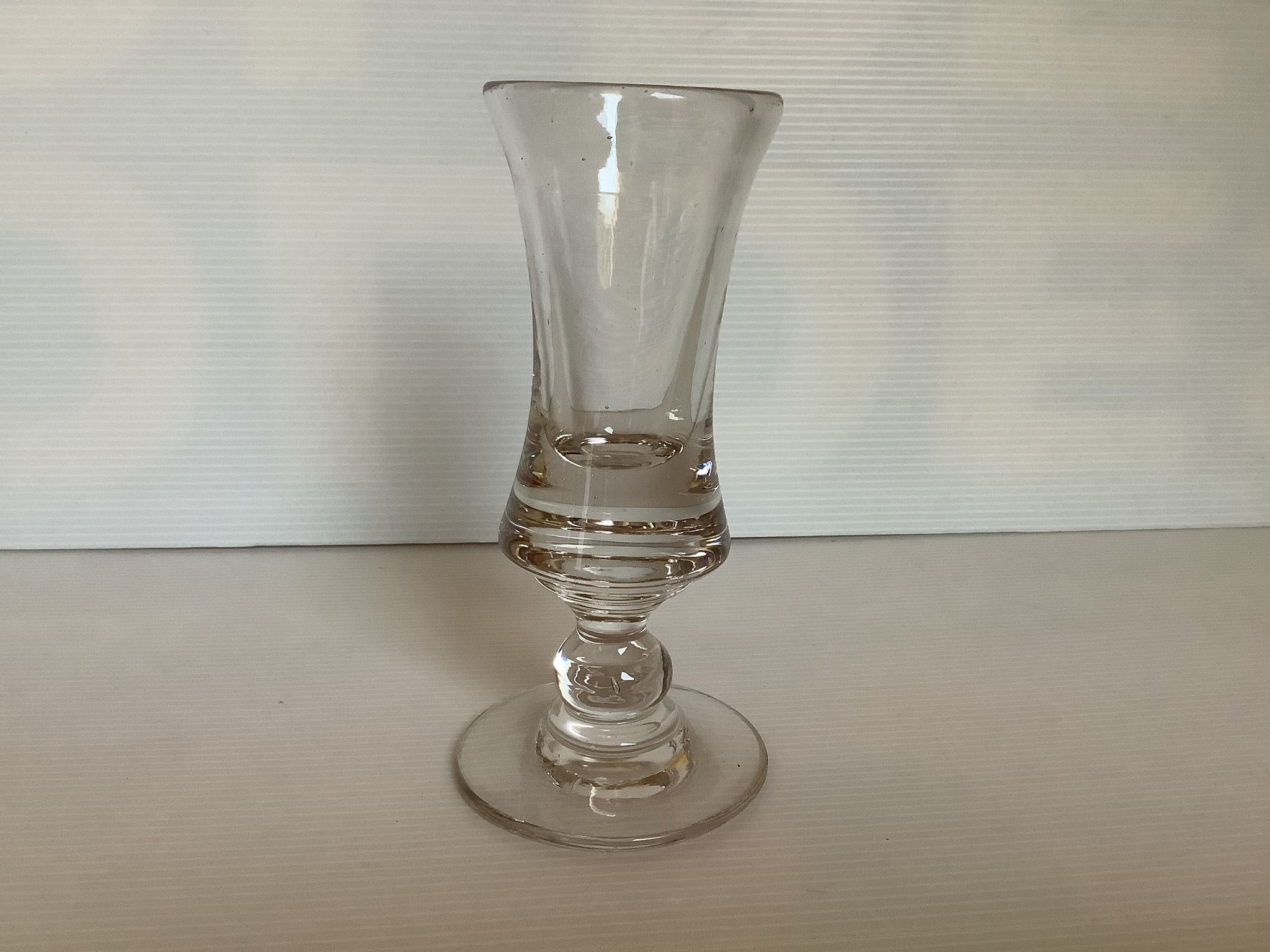 3 thick heavy bubble glasses