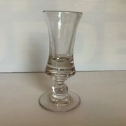 3 thick heavy bubble glasses