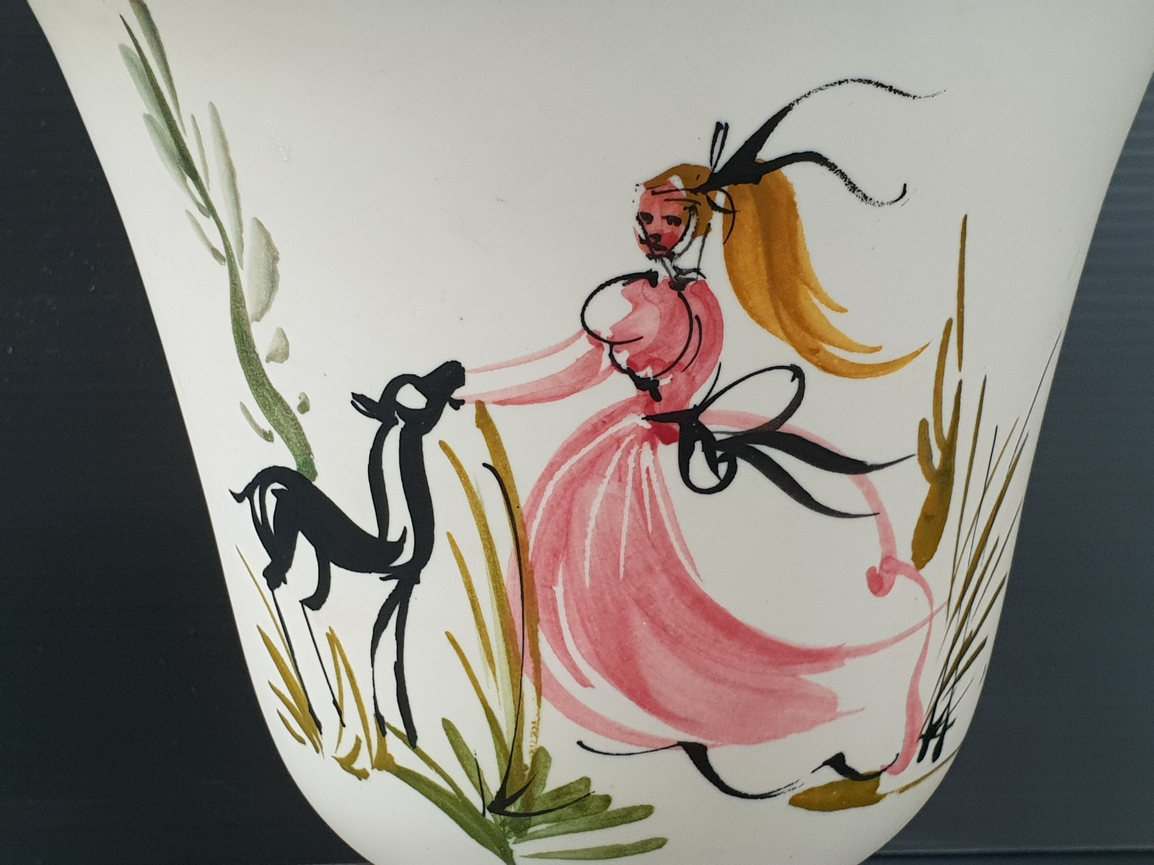 Vintage vase medici form 1960
