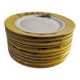 Superb set of 10 dessert plates in Limoges porcelain art deco