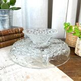 Stand chiseled crystal servant