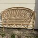 Rattan headboard Peacok 2 seats