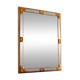 Large golden mirror Deknudt vintage 1970s