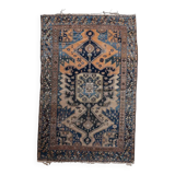 Handmade antique Caucasian Shirvan rug 126cm x 191cm, 1900s