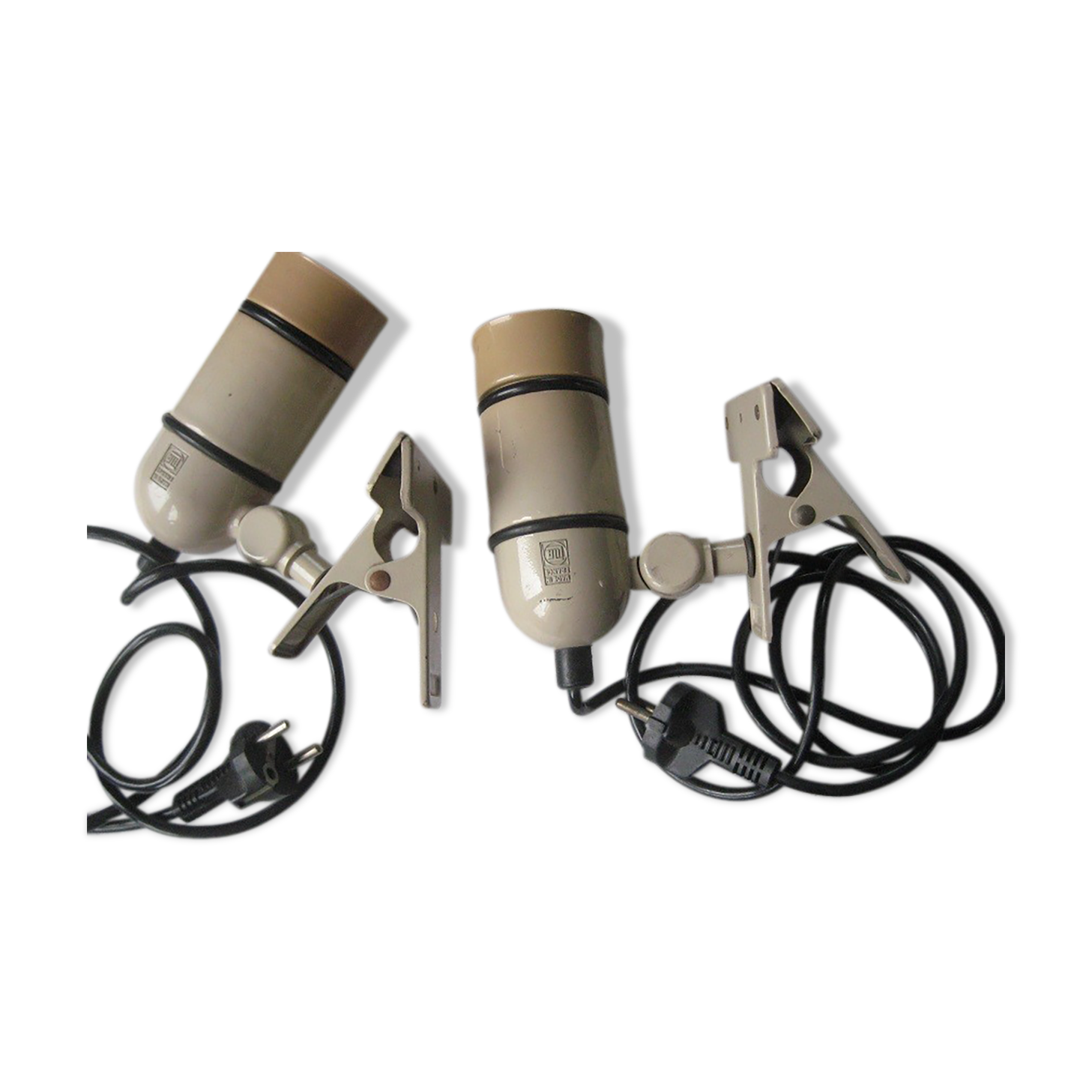 Pair of old lita spots