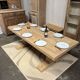 Monastery table in solid oak
