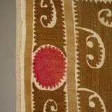 Vintage Turkish hand-knotted rug 107x126 cm