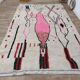 Handmade wool Berber rug 300 X 195 CM