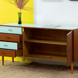 Scandinavian Vintage Teak Row – 148 cm