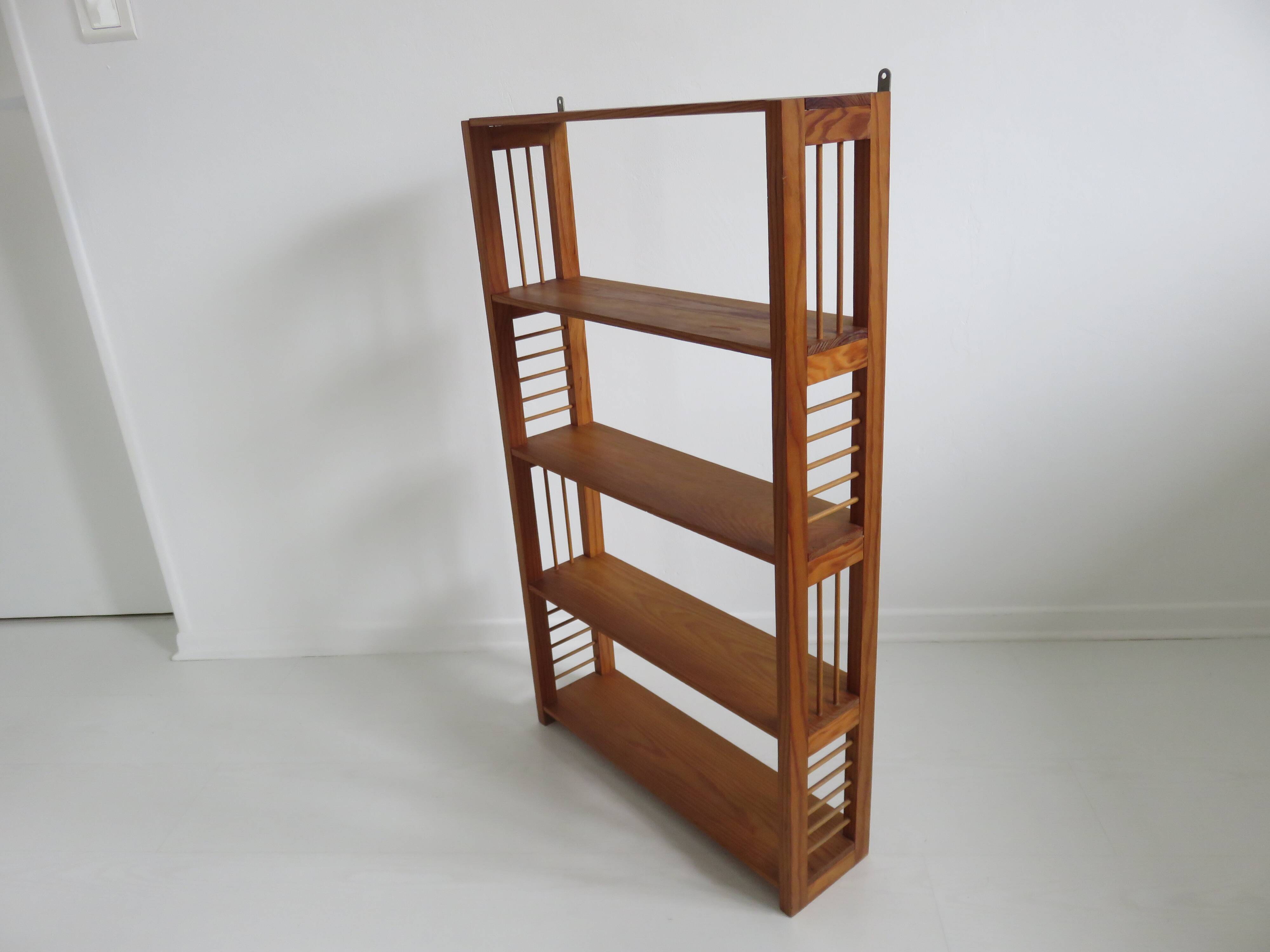 Scandinavian pine shelf from the 80s