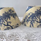 Set of 2 lampshades Toile Jouy