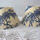 Lot de 2 abat-jours Toile Jouy