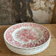 6 ancient plates english ceramic
