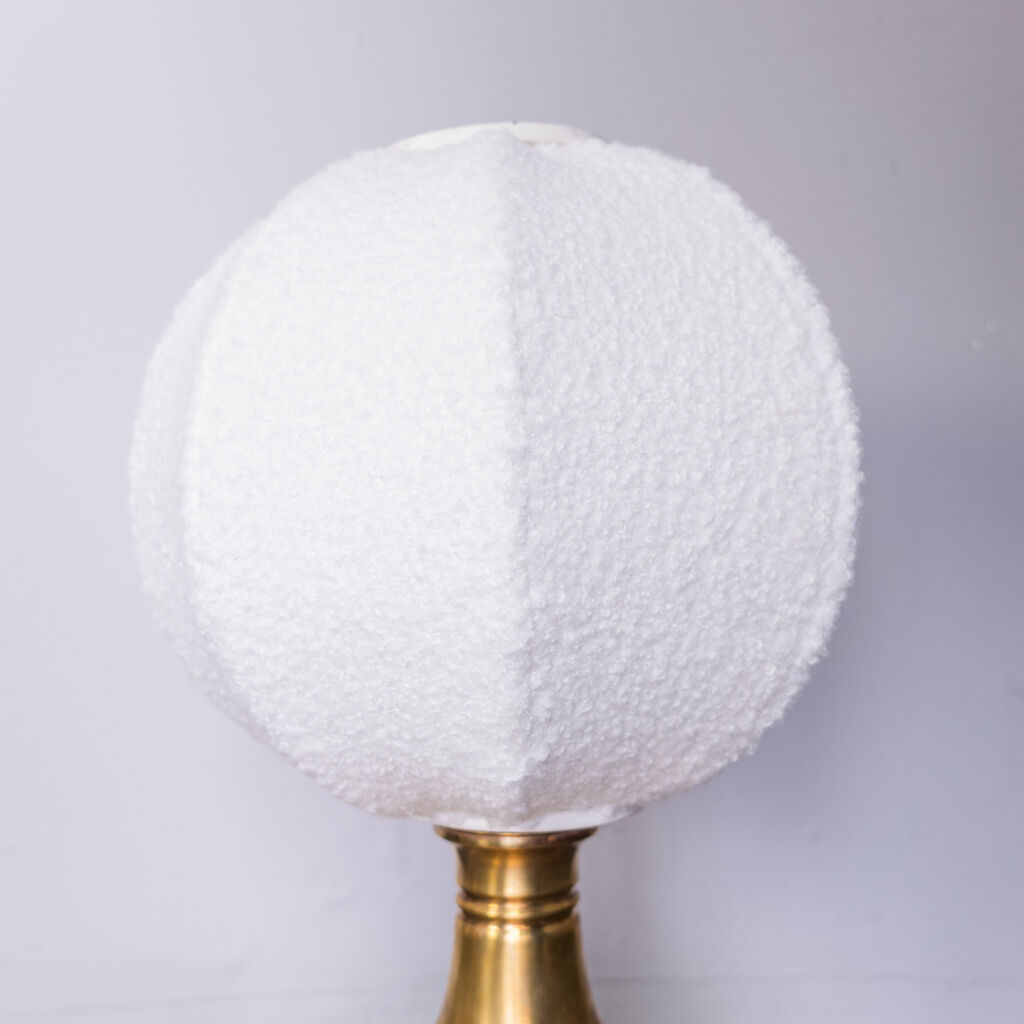 Set of 3 modern vintage lamps in 70s Lamperti brass