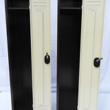 Pair of locker cabinets 70s