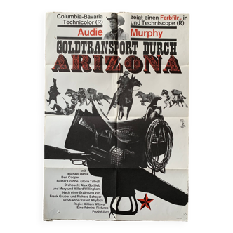 Arizona Raiders - affiche originale allemande - 1965