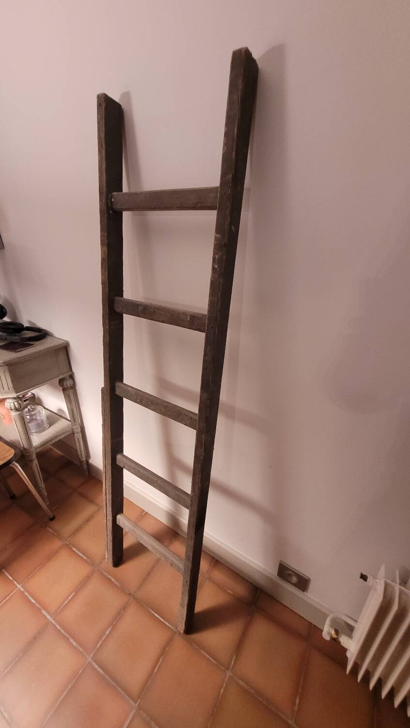 Wooden ladder