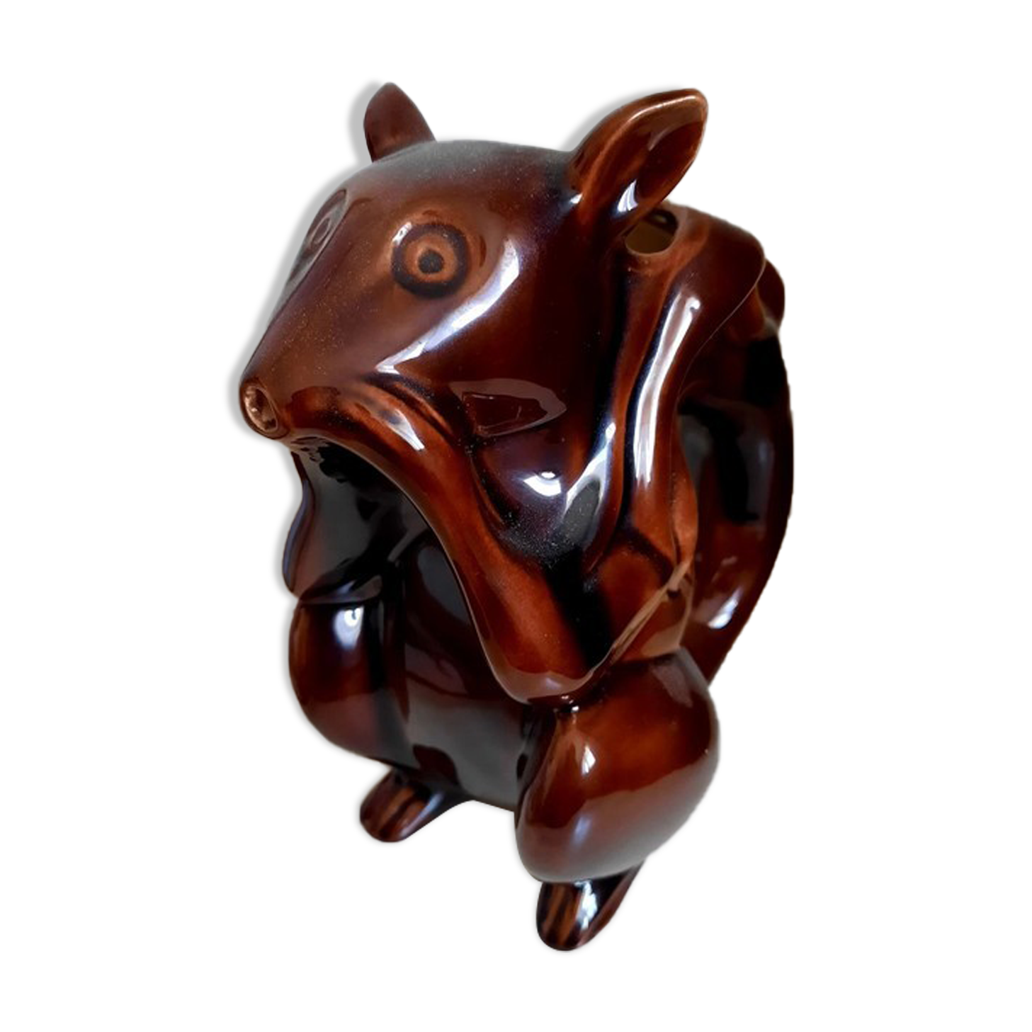 Very vintage squirrel-shaped decanter