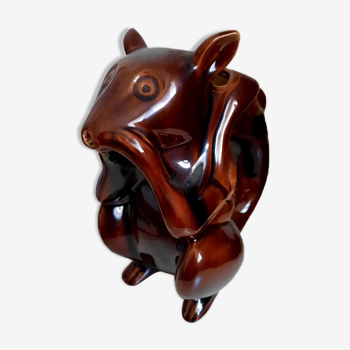 Very vintage squirrel-shaped decanter