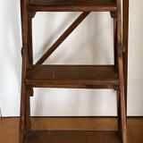 Wooden stepladder