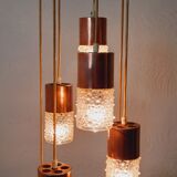 Cascade chandelier - vintage - VEB Narva - made in Germany.