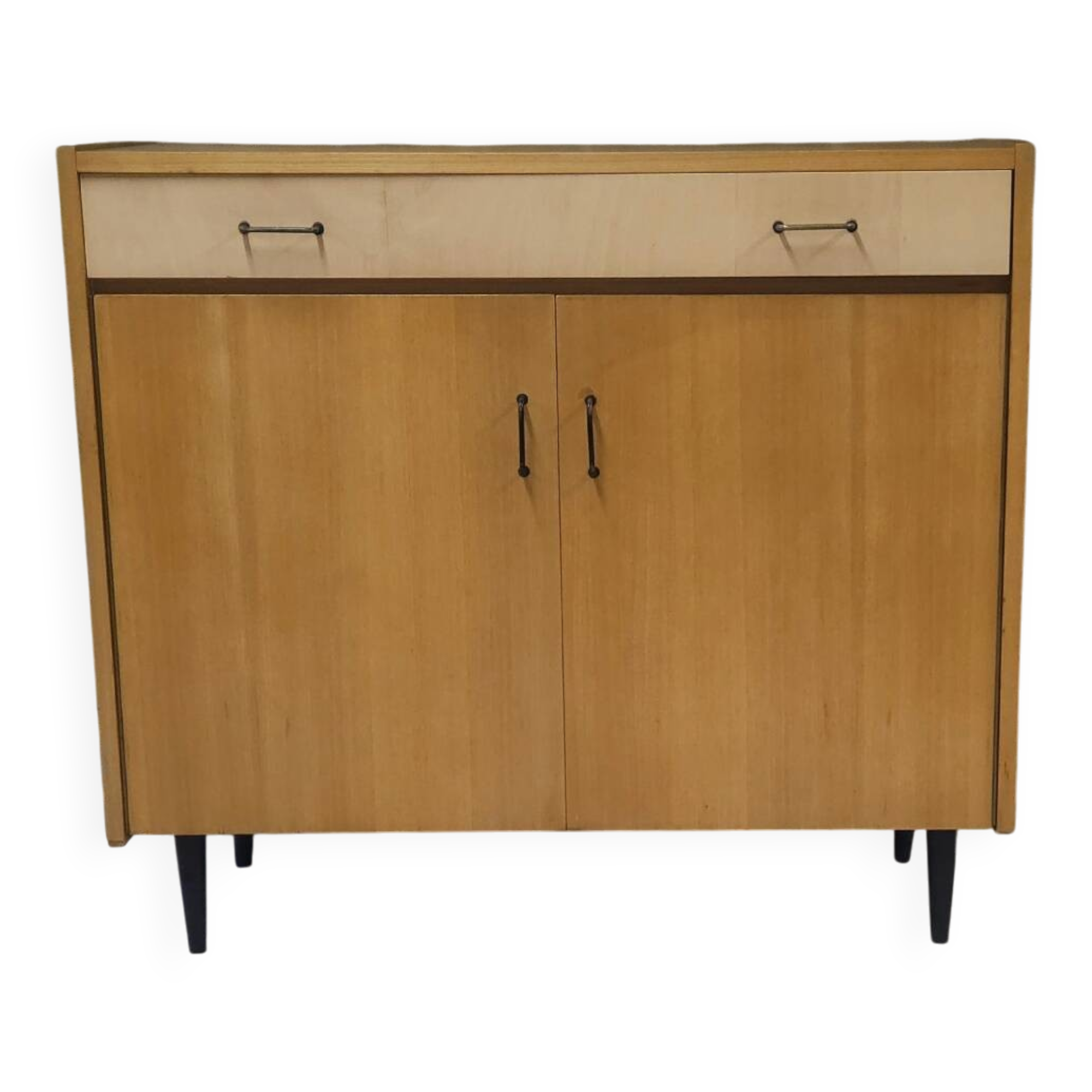 Small cabinet with 1 drawer and 2 doors, circa 1960