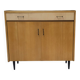 Small cabinet with 1 drawer and 2 doors, circa 1960