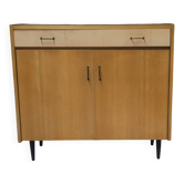 Small cabinet with 1 drawer and 2 doors, circa 1960