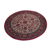 Royal round wool rug 80cm