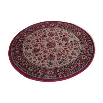 Tapis royal rond en laine 80cm