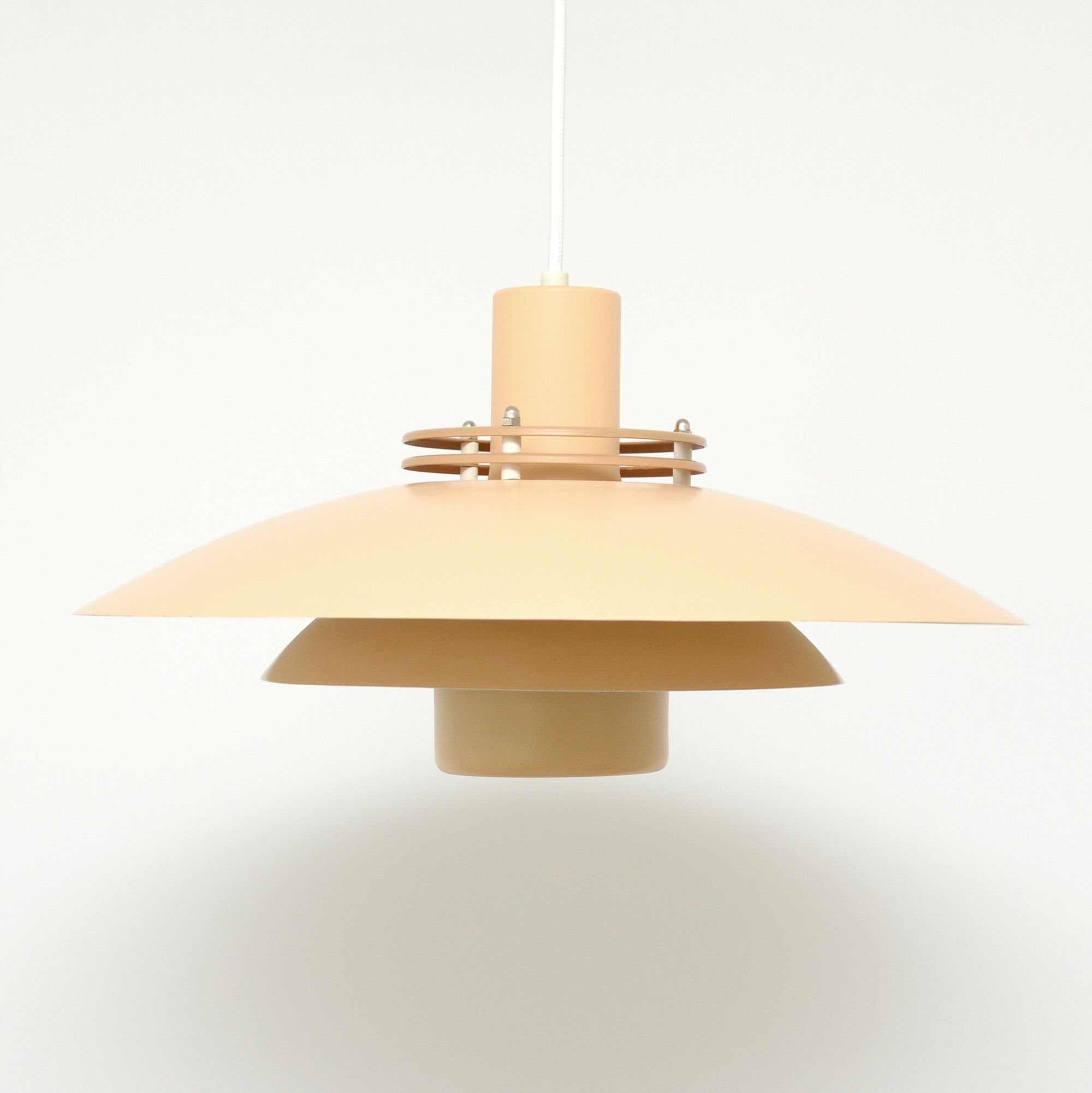 Peach Form Light lamp, Denamrk 1970s