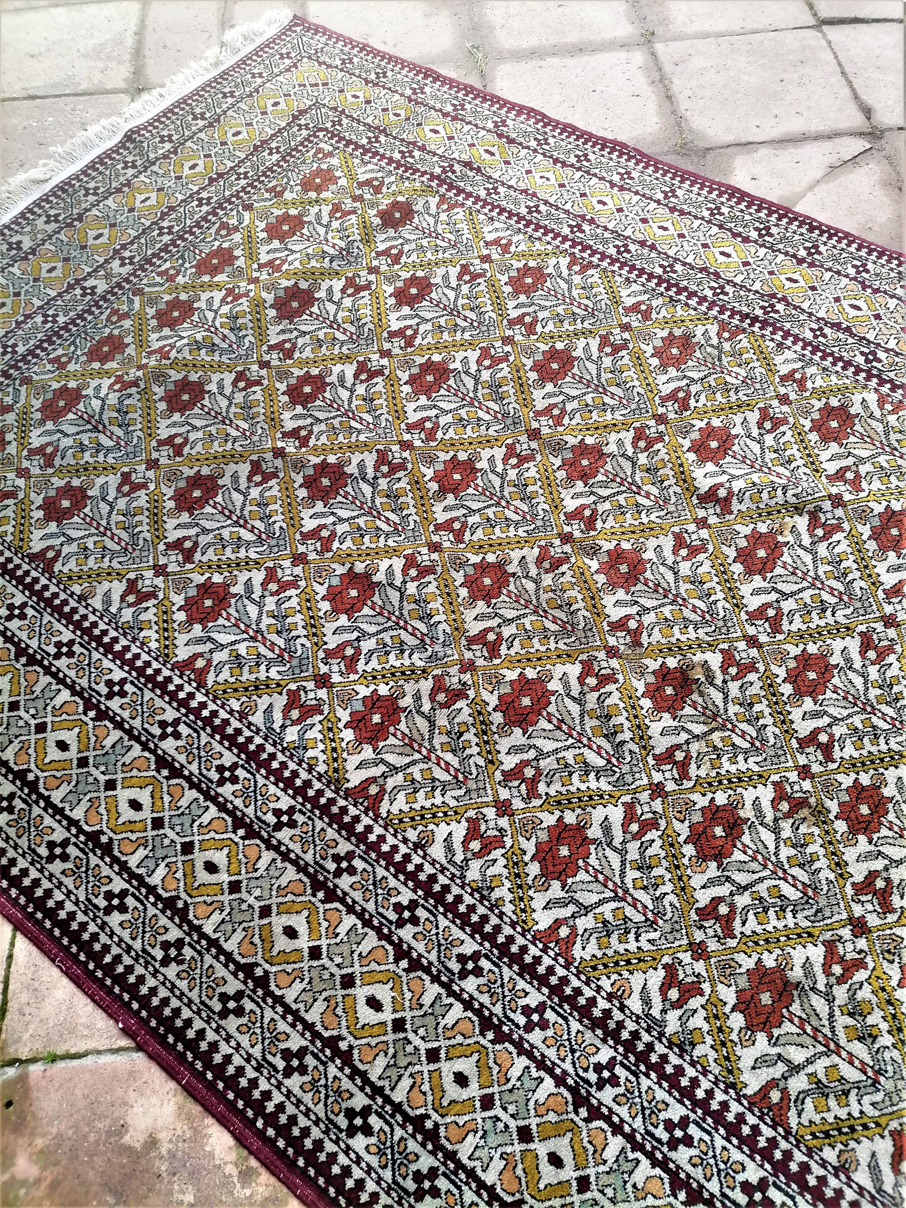 Old oriental carpet. Pakistan. (219 x 146)