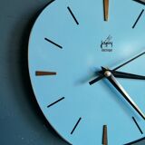 Vintage clock, "Japy Electric Blue" pendulum