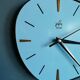 Vintage clock, "Japy Electric Blue" pendulum