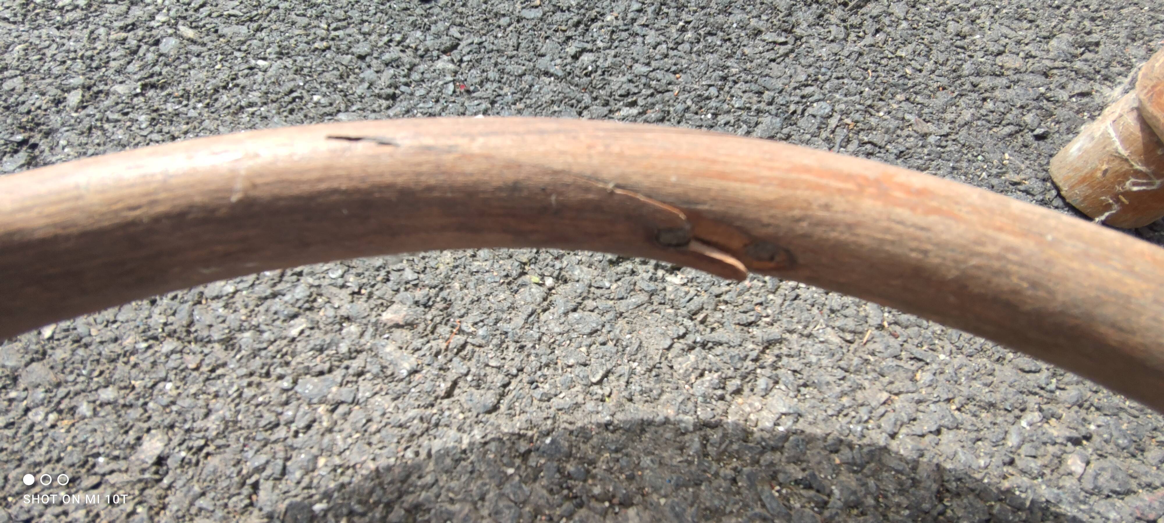 Ancien porte manteau perroquet