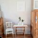 Folding wooden table