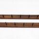 Set of Two Rosewood Wall Hangers, Denmark, 1970s