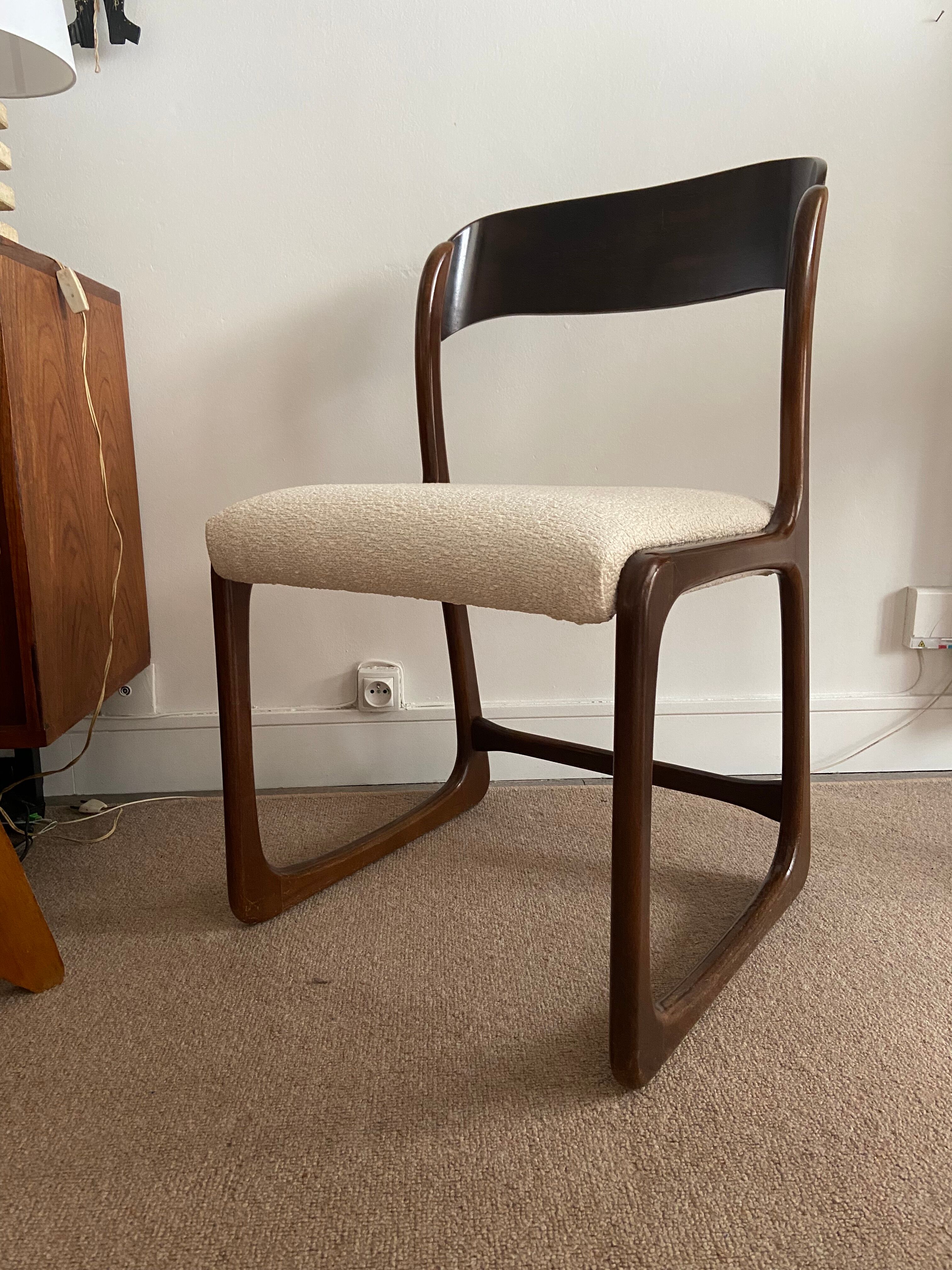 Chair Sled baumann years 60/70s