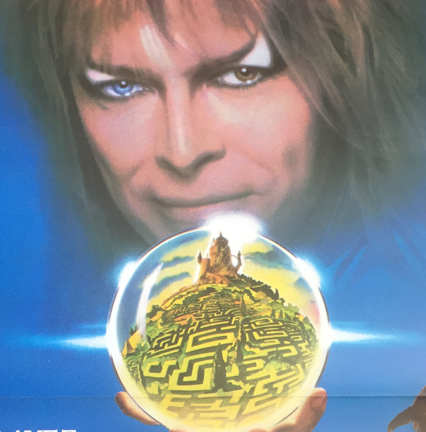 Cinema poster "Labyrinth" David Bowie 40x54cm 1986
