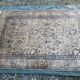Tapis persan en laine et soie
