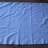 2 Antique flat sheets with JC monogram