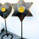 Pair of vintage candle holders