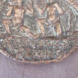 Empty pocket M. Le Verrier, Bronze, special creation for Nestlé, "Romulus and Remus"