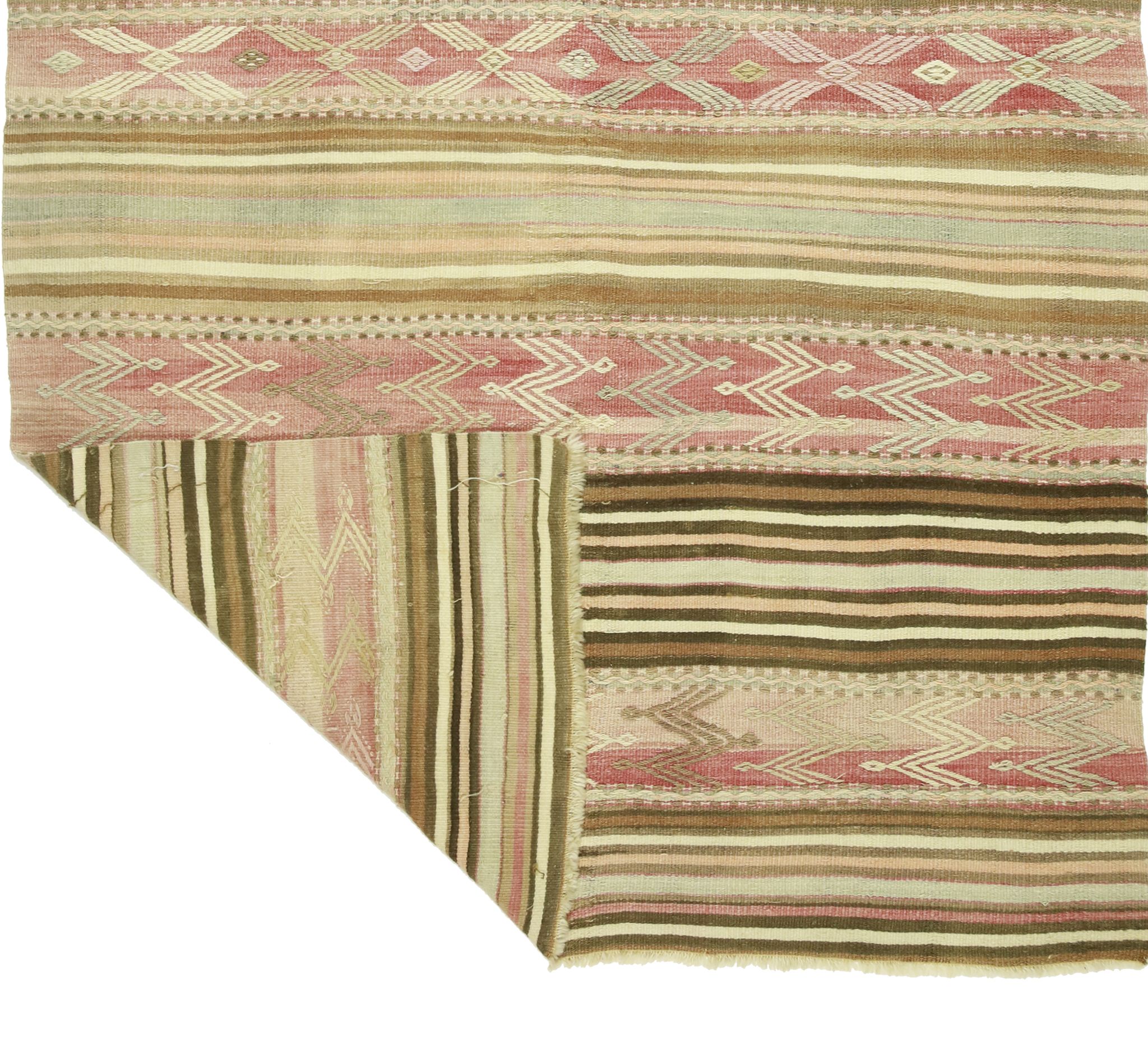 Tapis kilim artisanal d’anatolie 237 cm x 130 cm