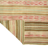 Anatolian handmade kilim rug 237 cm x 130 cm