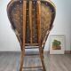 Chestnut armchair double arm