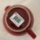 Le Creuset Cherry Red Teapot with Stainless Steel Filter 0.5L