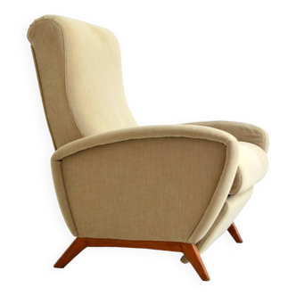 Fauteuil relax 1960 scandinave vintage