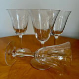 Verres à vin vintage 1960