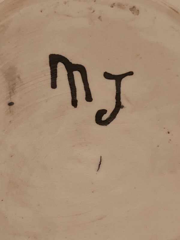 Vase céramique Mado Jolain vintage signé
